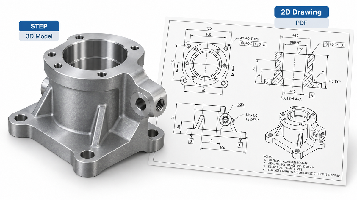 Which CNC File Types Should You Send for an Accurate Quote?