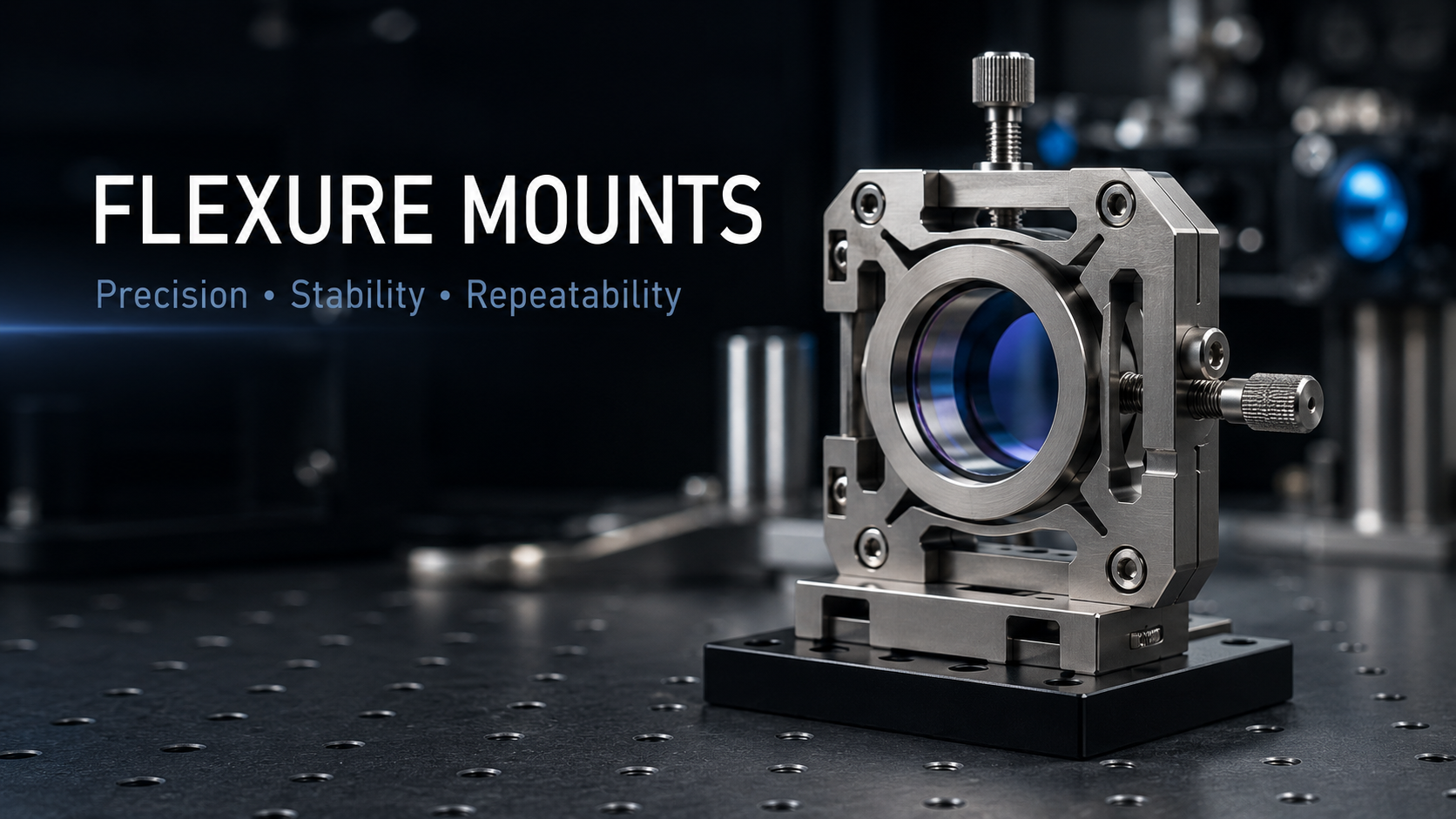 Flexure Mounts for Precision Optical and Mechanical Assemblies