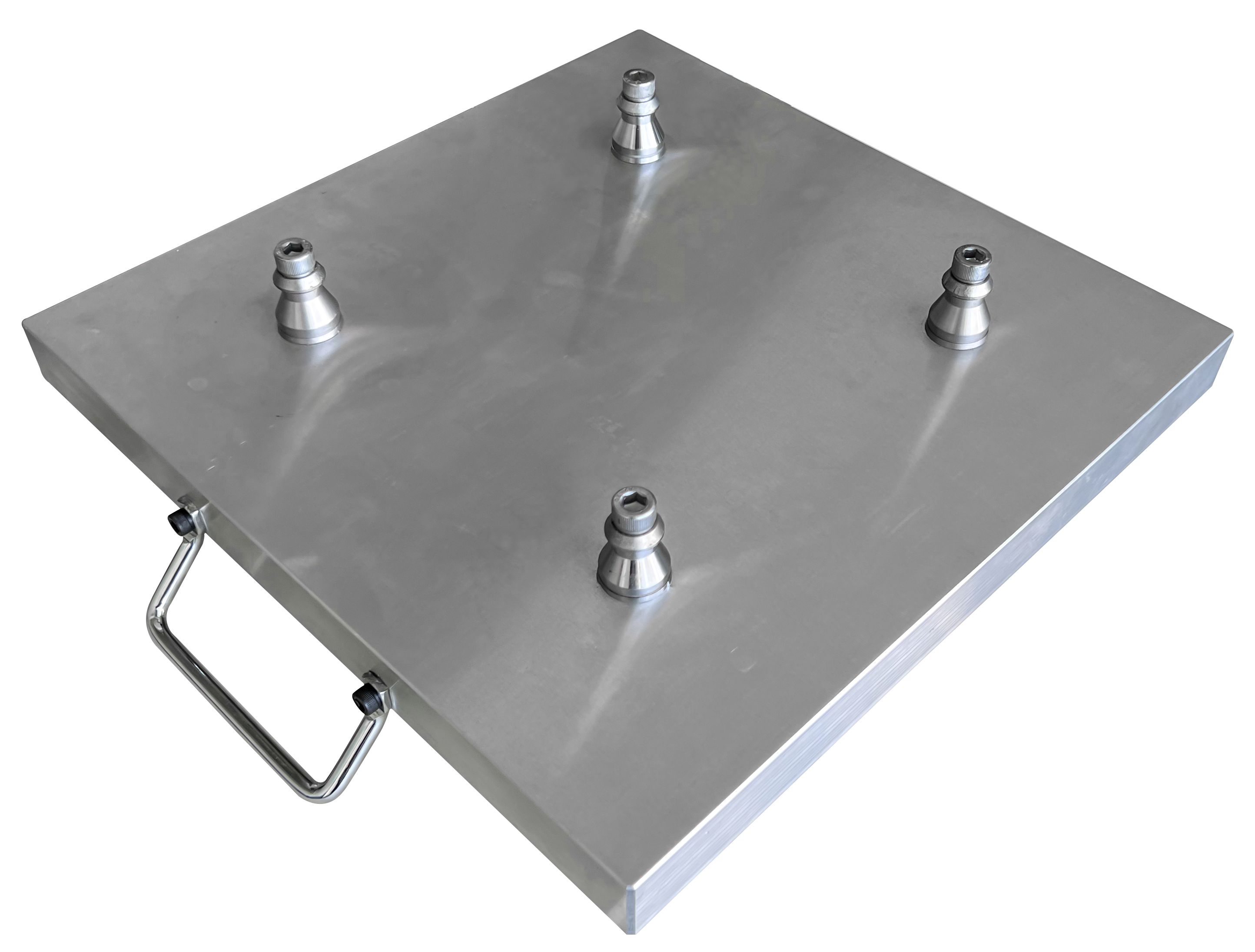 4-Station Zero Point Fixture Pallet for Precision CNC Machining