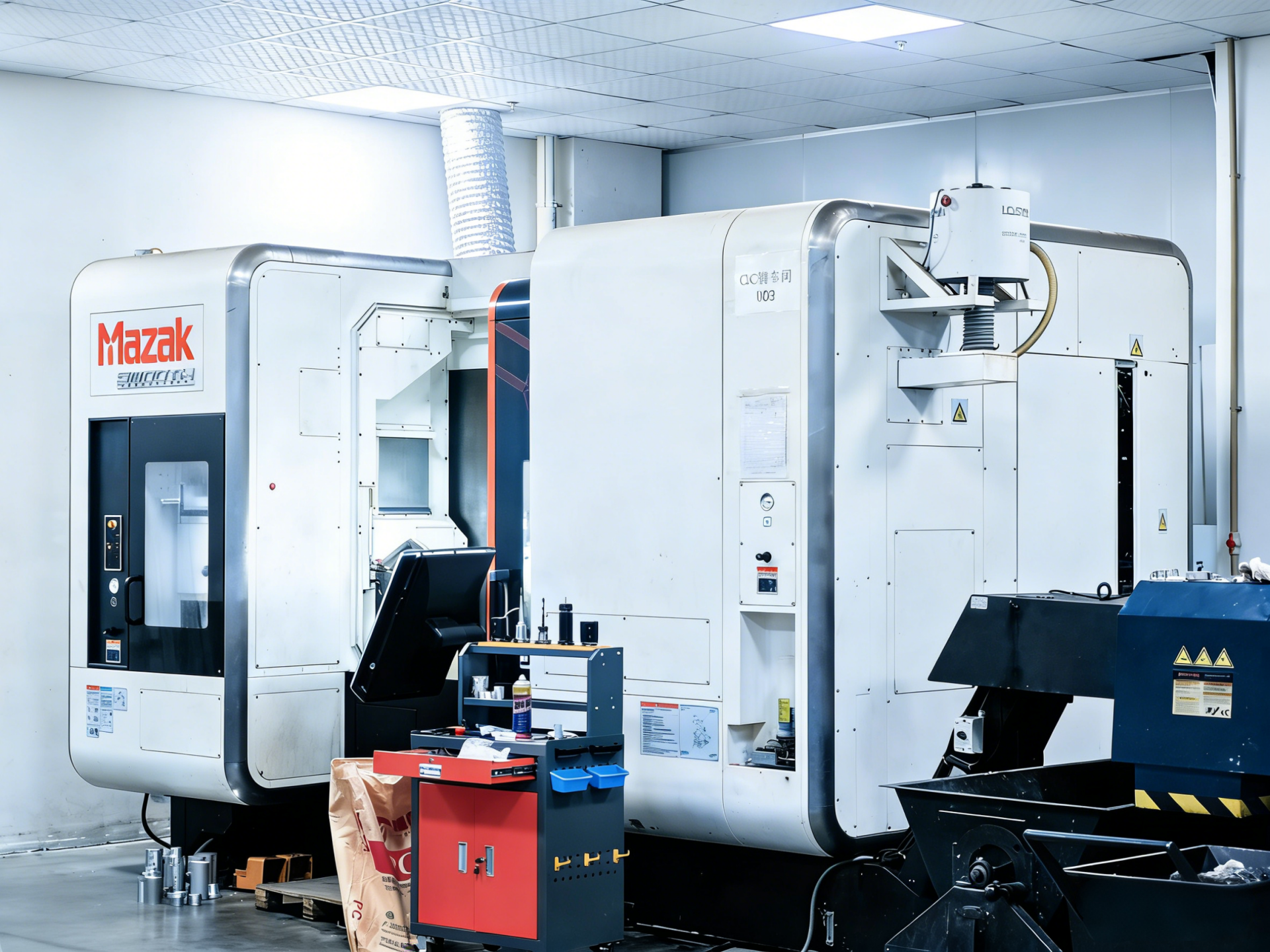 CNC Machining Center Integrated with 4th 5th Axis Rotary Table