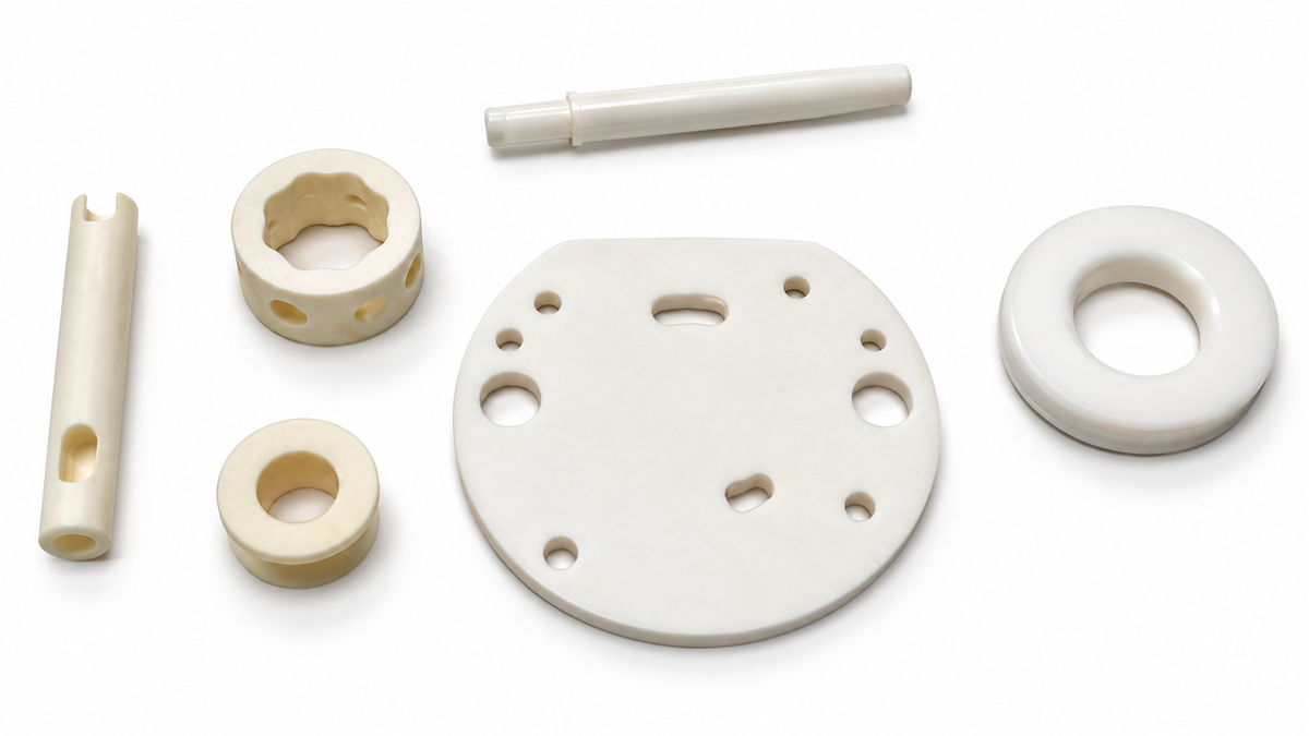 Custom CNC Machining Ceramic Components with Tight Tolerances