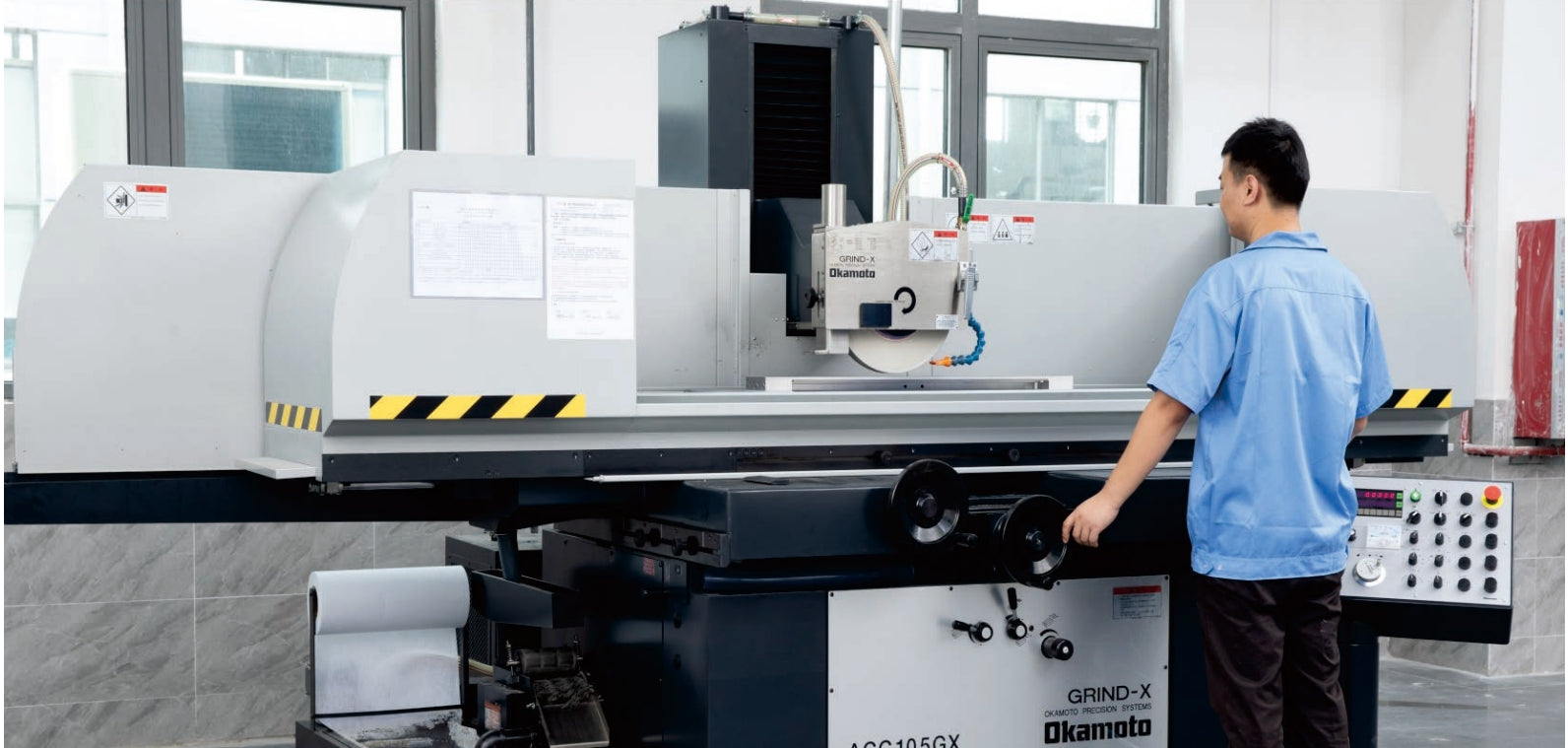 OKAMOTO Surface Grinder for High-Precision Metal Finishing and Grinding