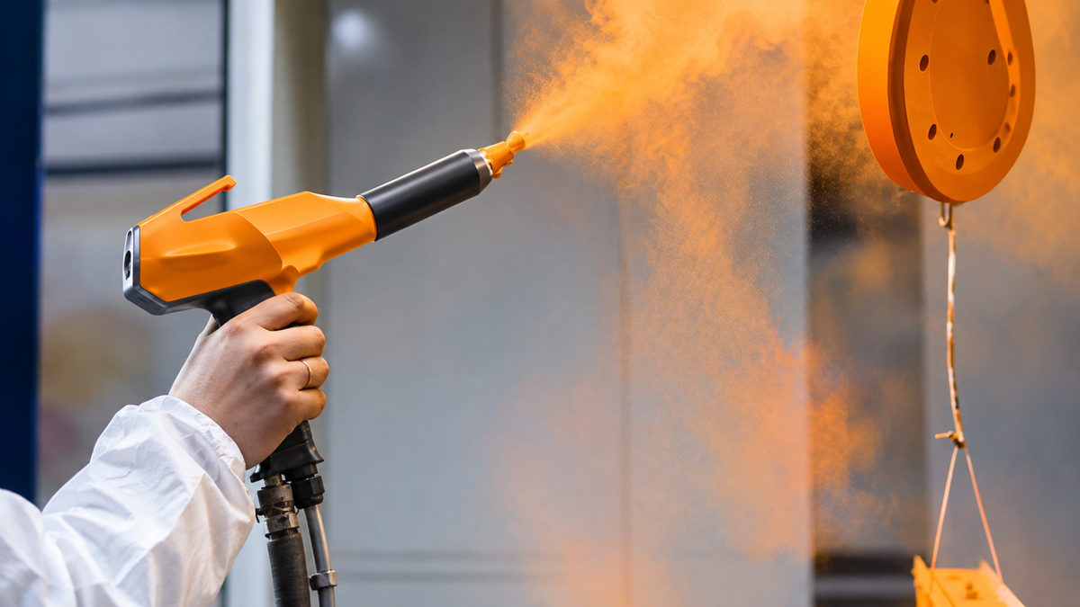 Powder Coating Process for Precision Metal Parts Surface Finishing