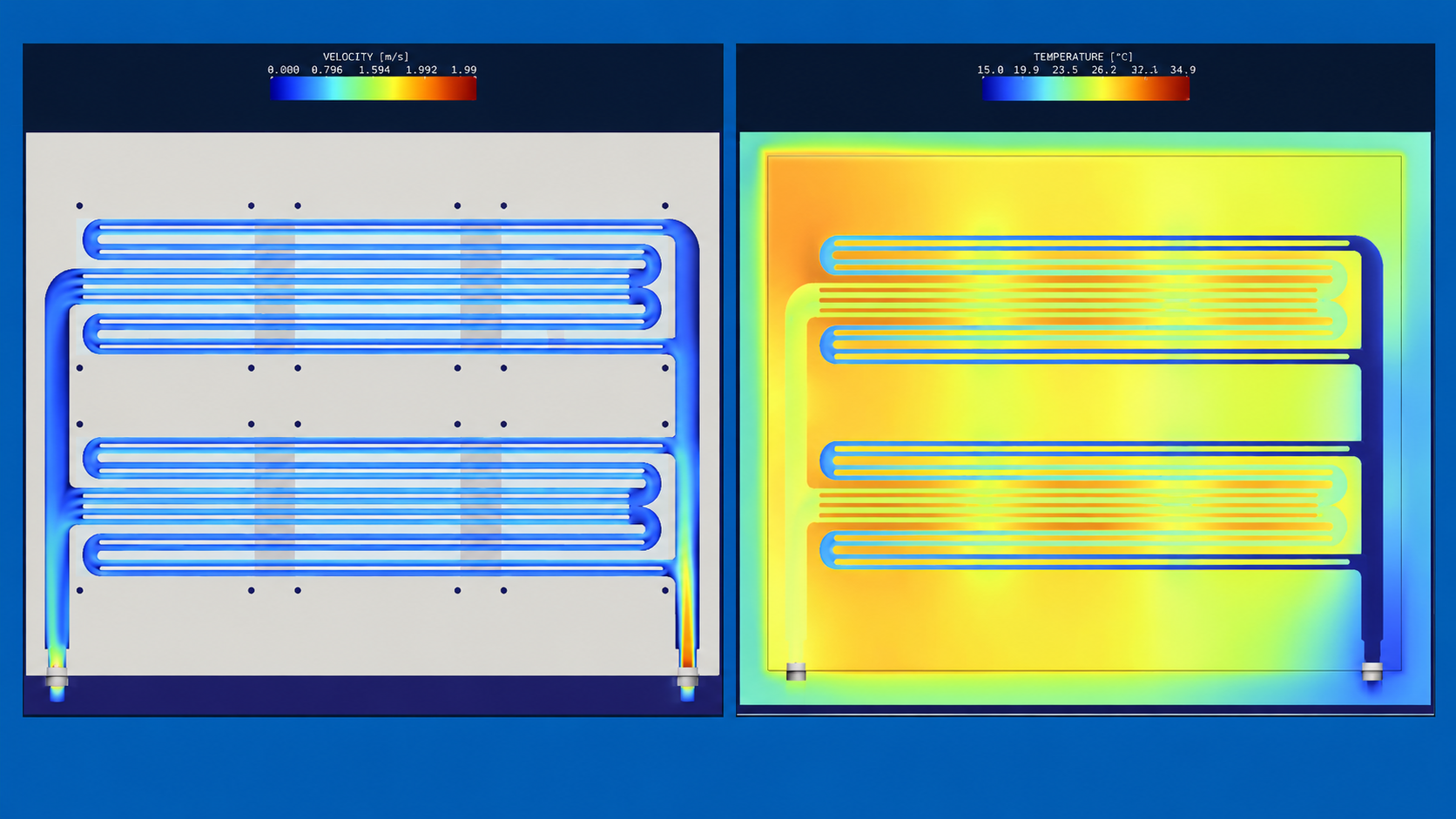 Thermal Simulation Of Liquid Cooled Switching Power Supply