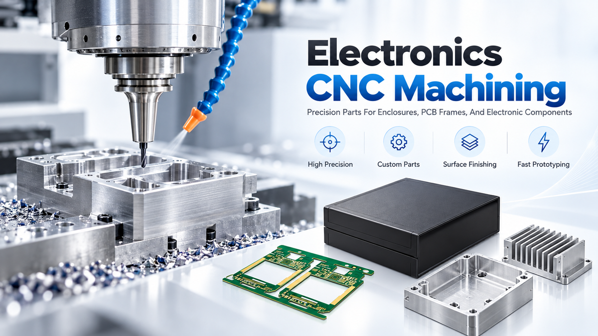 Electronics CNC Machining for Precision Electronic Parts