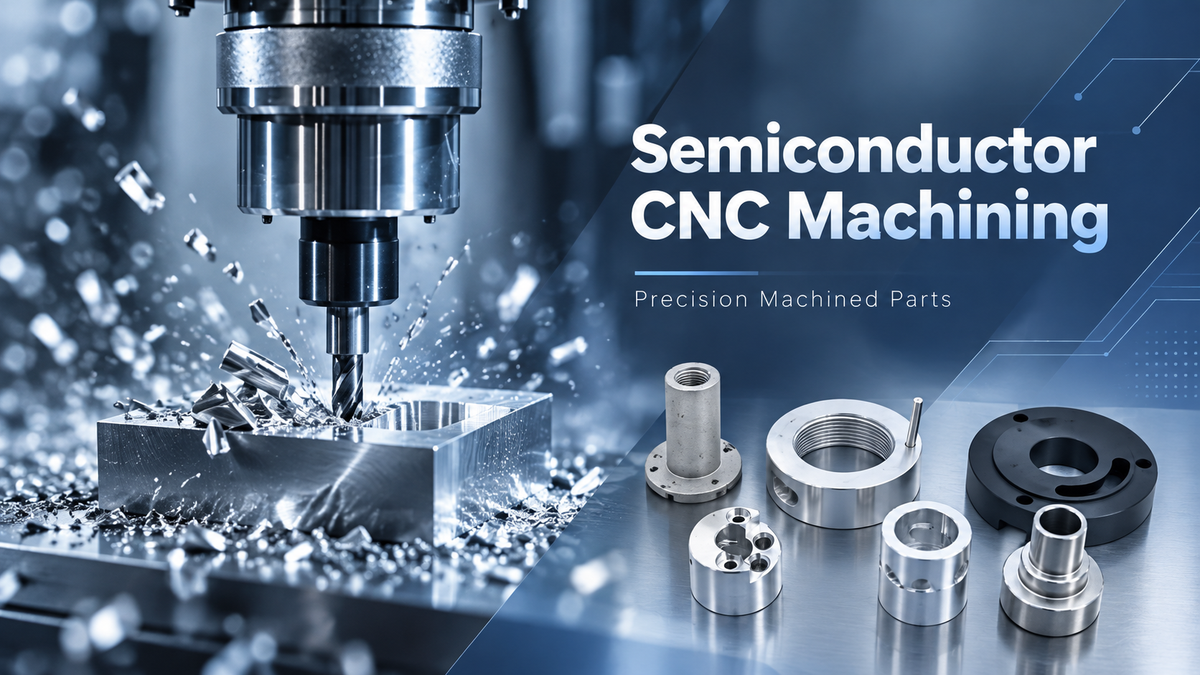 Semiconductor CNC Machining: Precision Parts, Processes, Materials and Design