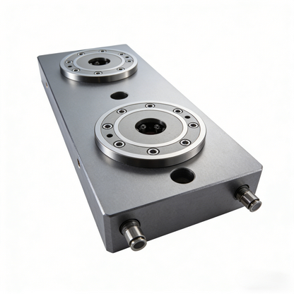 Double-Chuck Zero-Point Clamping Plate
