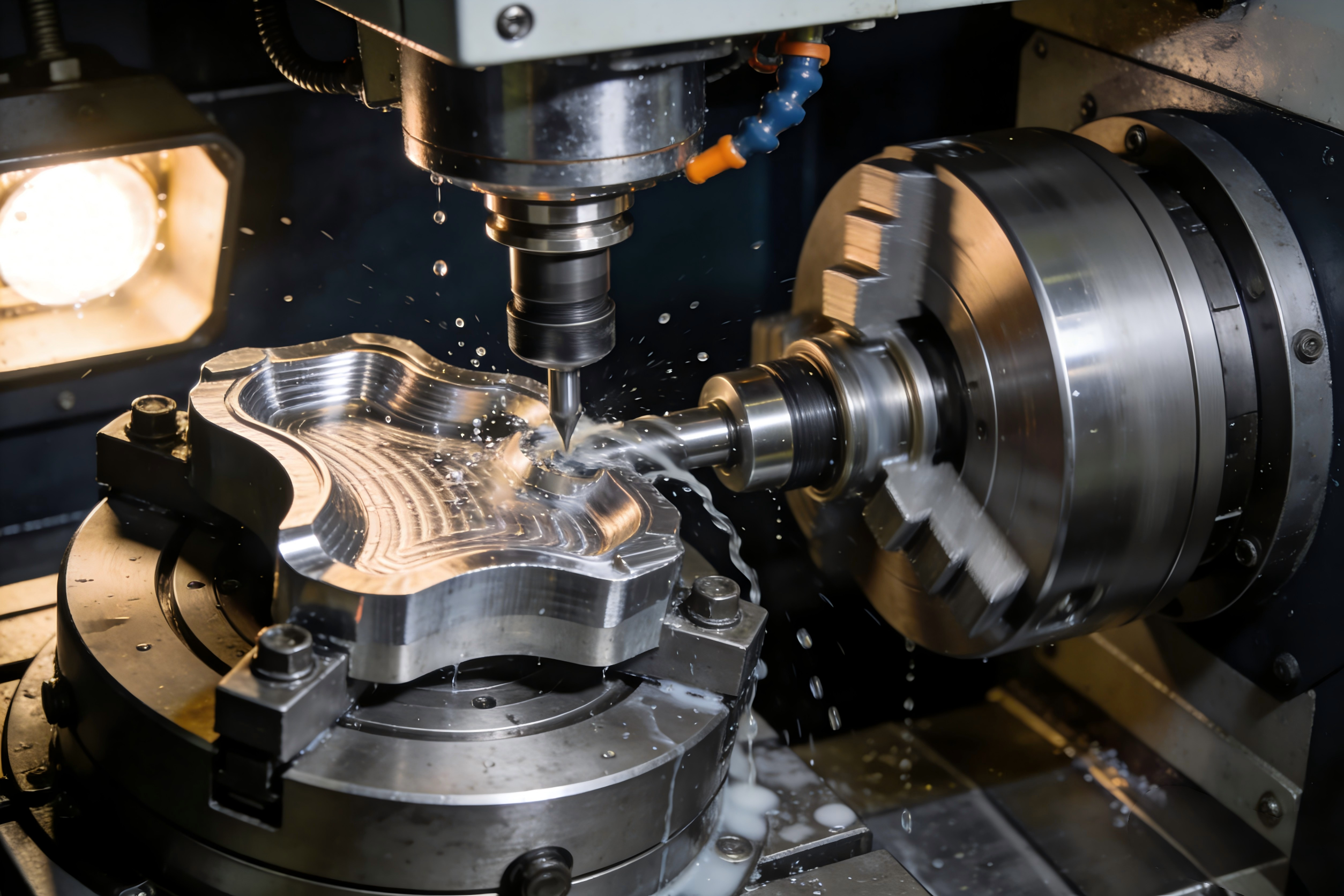5-Axis CNC Machining Machine with High-Precision Spindle
