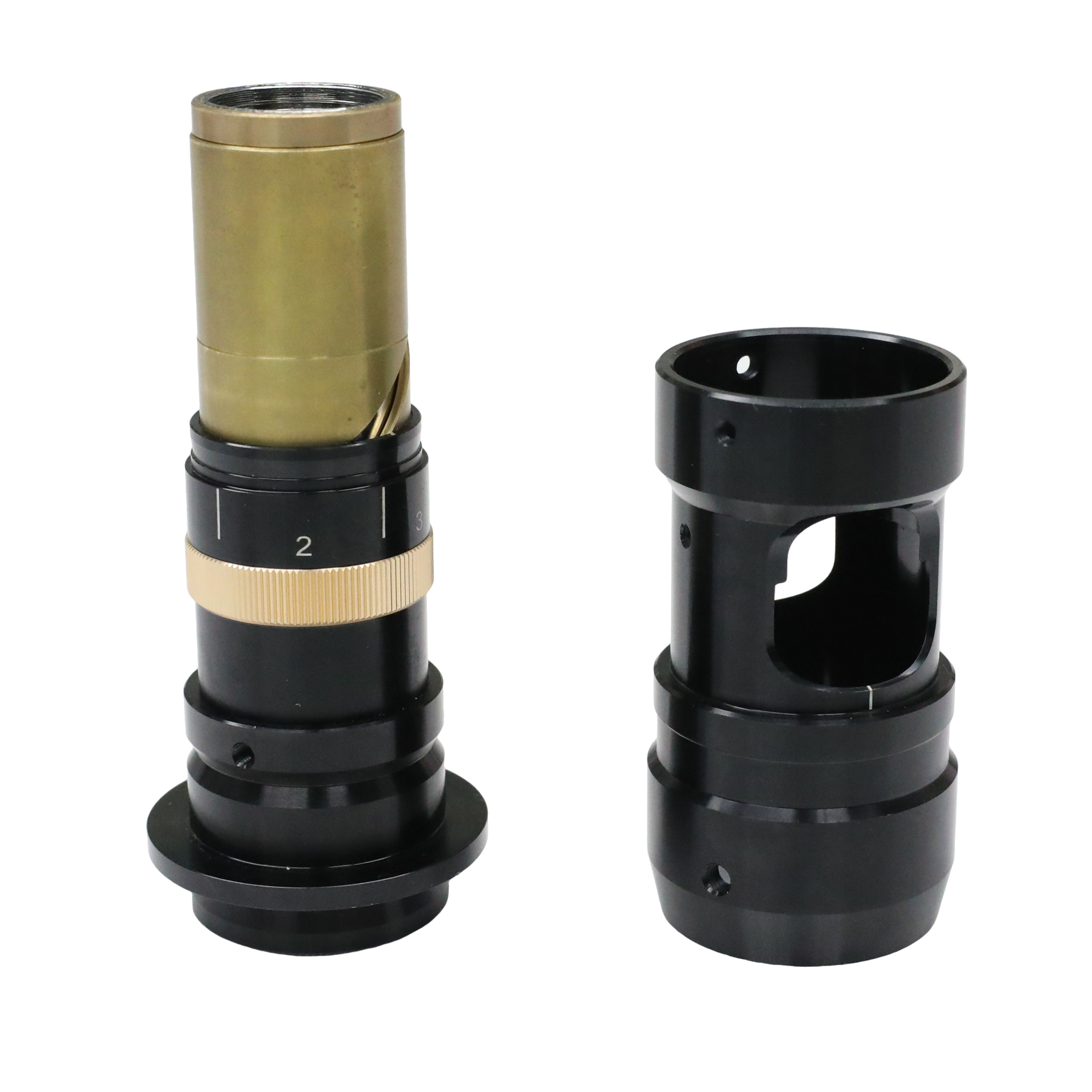 Adjustable Zoom Optical Lens Barrel