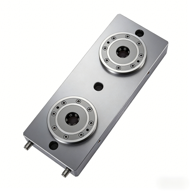 Double-Chuck Zero-Point Clamping Plate