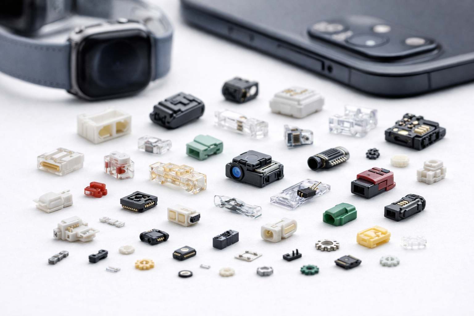 Micro Molded Plastic Parts with Smooth Finishing for Electronics