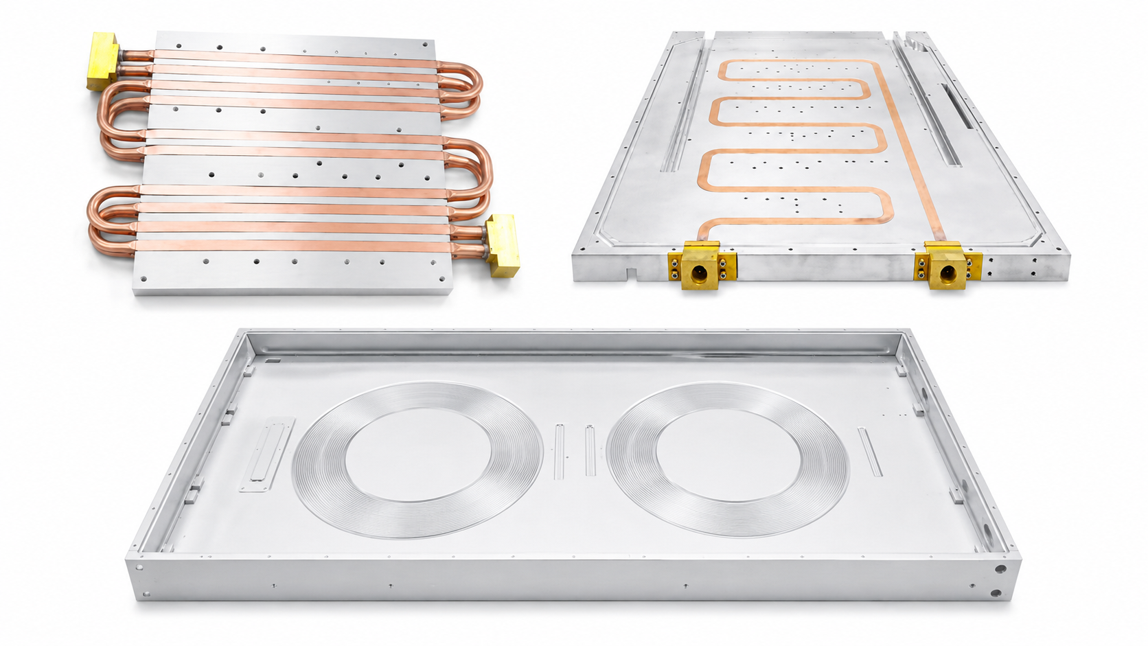 Precision Machined Liquid Cold Plate for High Power Equipment Cooling